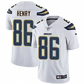 Nike San Diego Chargers #86 Hunter Henry White NFL Vapor Untouchable Limited Jersey,baseball caps,new era cap wholesale,wholesale hats